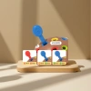 Juguetes educativos tempranos 1-3 años de edad para los hombres niñas bebés niños mano y ojo coordinación patchwork pequeño erizo ciencia y educación juguetes educativos Application Scenario